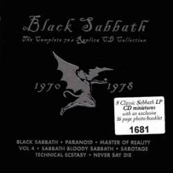 Black Sabbath : The Complete 70's Replica CD Collection: 1970-1978